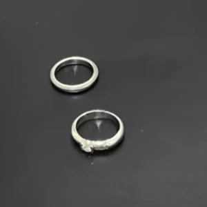 プラチナ　リング　2点